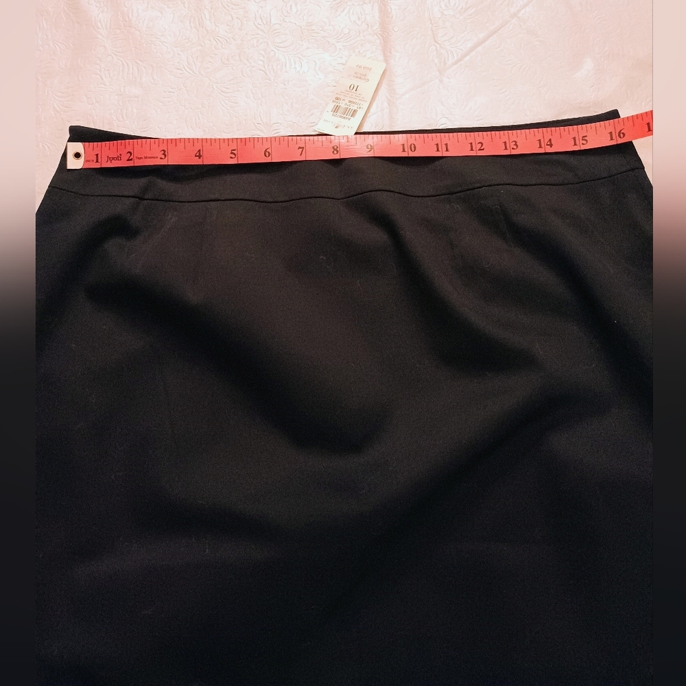 Ann Taylor Classic Navy Mini Skirt - Picture 6 of 9